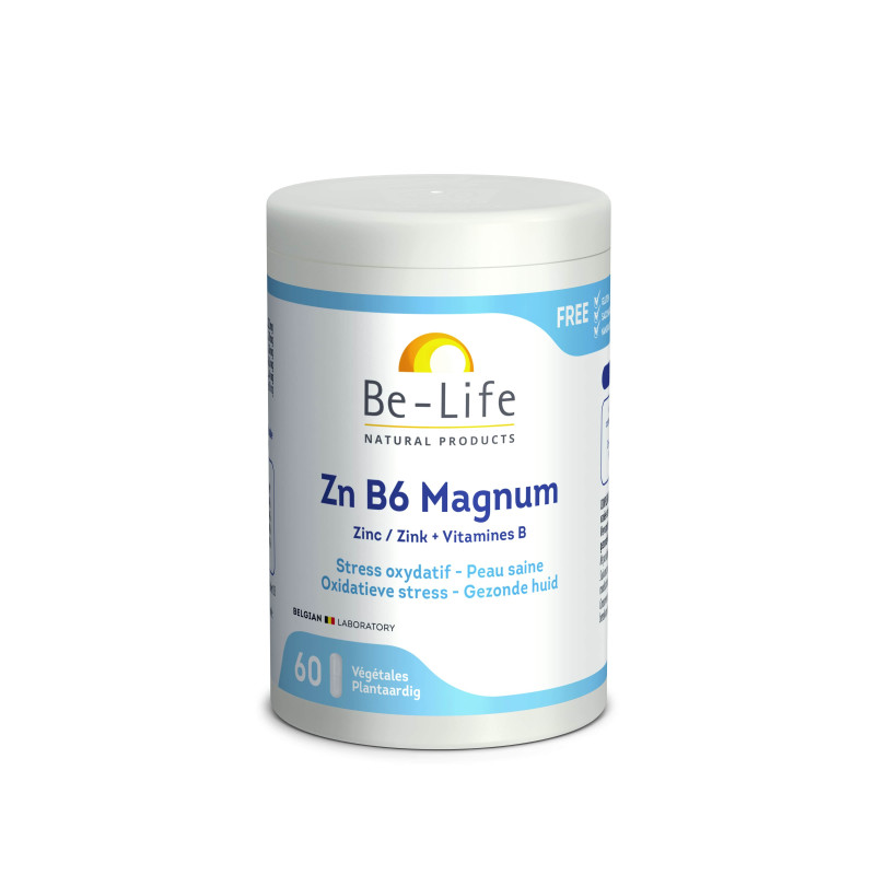 Be Life Zn B6 Magnum Minerals 60 gélules