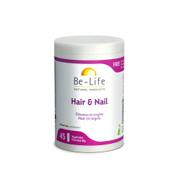 Be-Life Hair & Nail pot 45 gélules