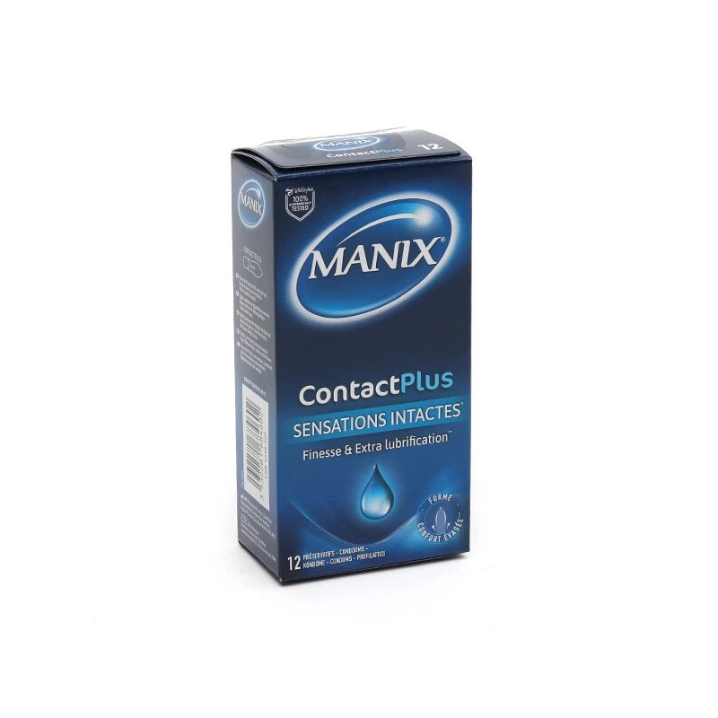 Manix Contact Plus 12 préservatifs