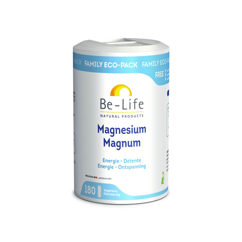 Be Life Magnesium Magnum 180 gélules végétales