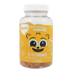 Nat & Form Junior+ 9 Vitamines 60 gommes