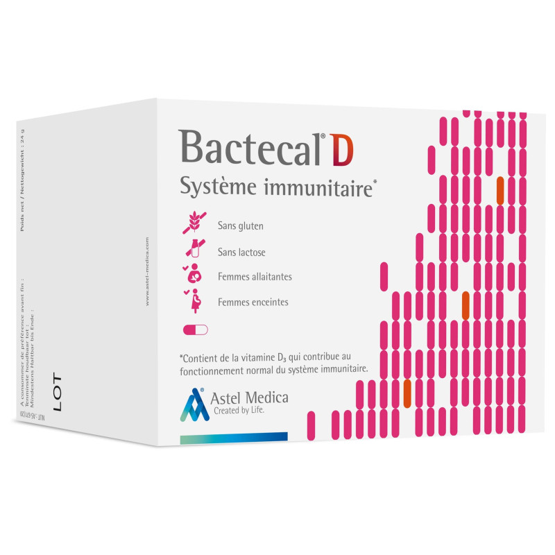 Astel Medica Bactecal D 10 gélules