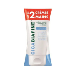 CicaBiafine Crème Mains Réparation Intense 2 x 75ml