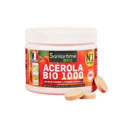 Santarome Bio Acérola Bio 1000 60 comprimés
