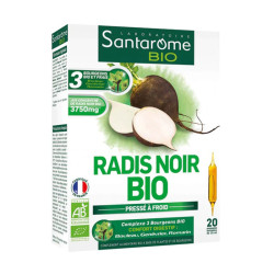 Santarome Radis Noir Bio 20 ampoules