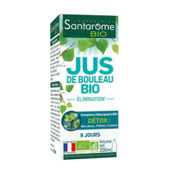 Santarome Bio Jus de Bouleau Bio Elimination 200ml