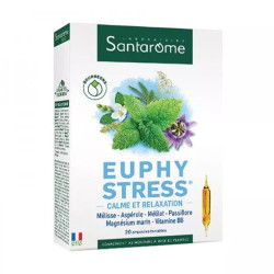 Santarome Bio Euphystress 20 ampoules de 10ml