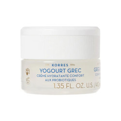 Korres Yogourt Grec Crème Hydratante Confort aux Probiotiques 40ml