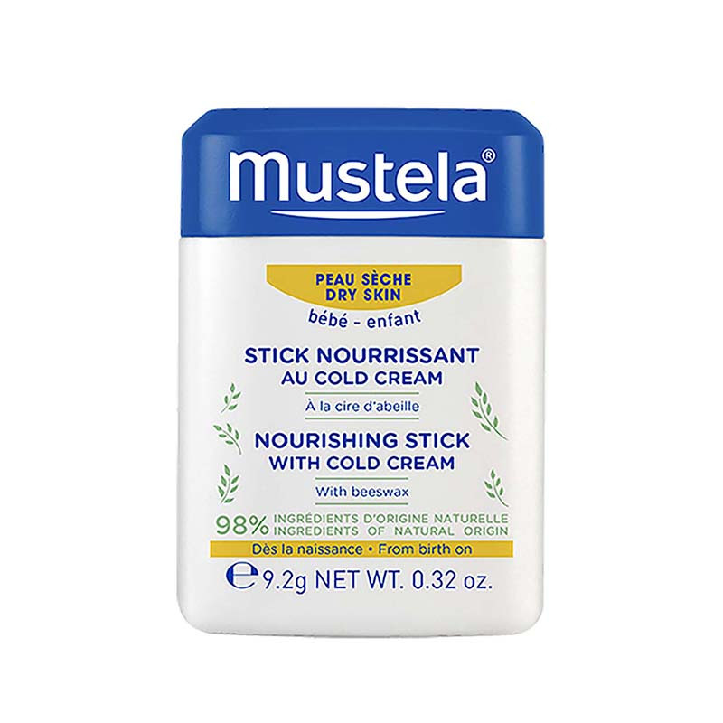 Mustela Cold Cream Stick Nourrissant Peau Sensible 9,2g
