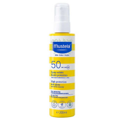 Mustela Bébé Enfant Spray Solaire Haute Protection SPF50 200ml