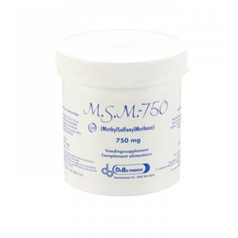 Msm 750 (méthylsulfonylméthane) capsules 750mg 240