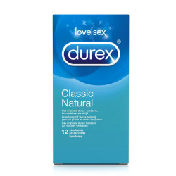 Durex Classic Natural 12 pcs