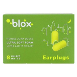 Blox Mousse Rond Protection Auditive 4 paires