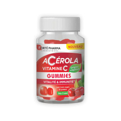 Forte Pharma Acérola Gummies 60 gommes