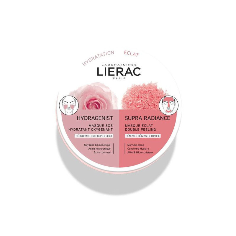 Lierac Hydragenist Duo masque + Supra Radiance 2x6ml