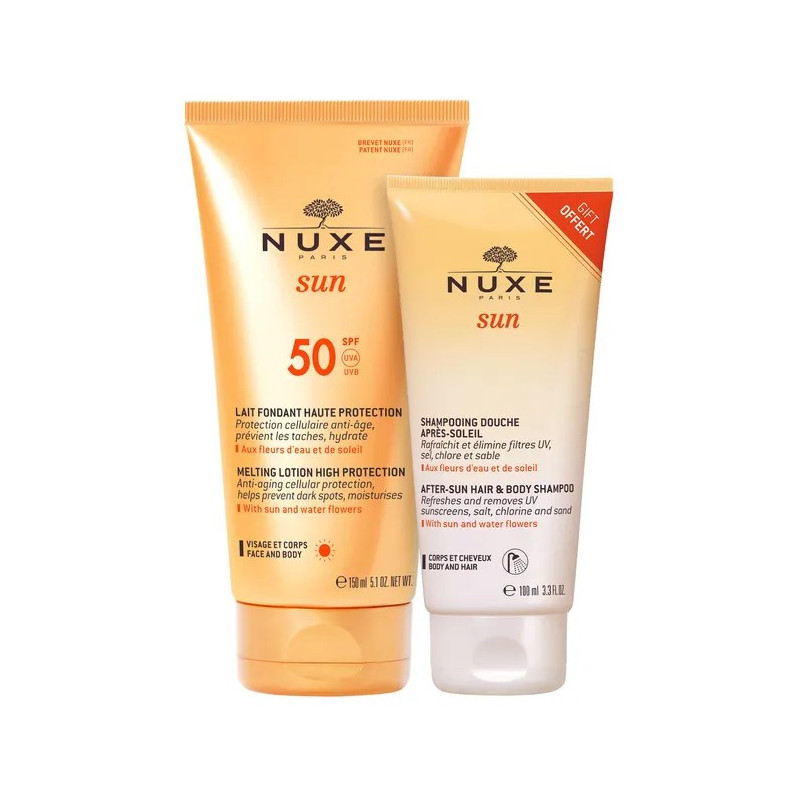 Nuxe Sun Spray SPF50 150ml + Shampooing 100ml
