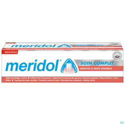 Meridol dentifrice Soin Complet Gencives & Dents Sensibles 75ml