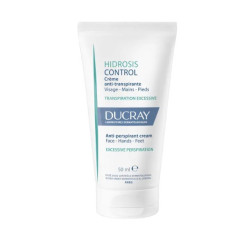 Ducray Hidrosis Control Crème anti-transpirante pour visage mains et pieds 50ml