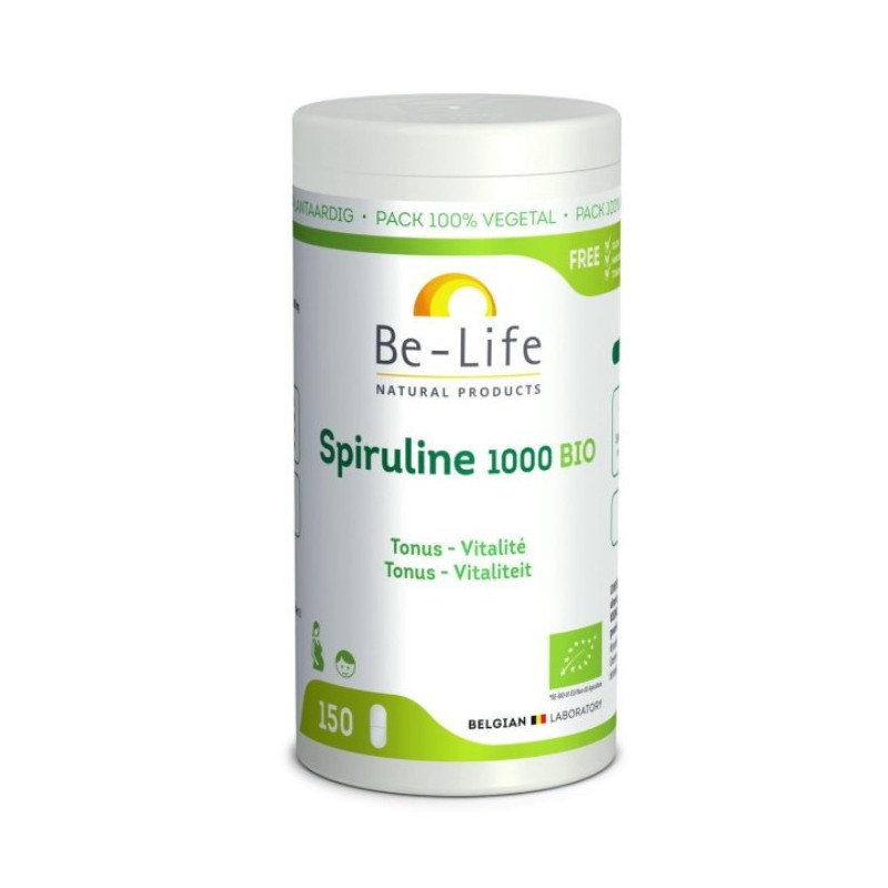 Be-Life Spiruline 1000 Bio 150 comprimés
