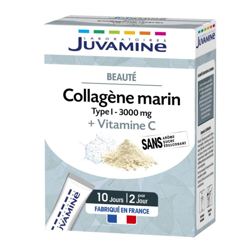 Juvamine Collagène Marin Beauté 3000mg 20 sticks