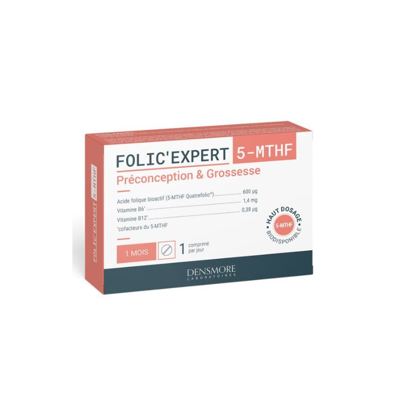 Densmore Folic Expert 5-MTHF 30 comprimés
