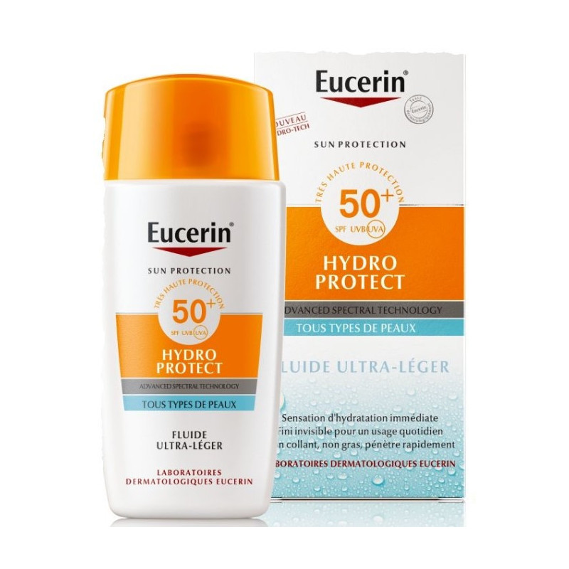 Eucerin Sun Hydro Protect Fluide Ultra-léger SPF 50+ 50ml