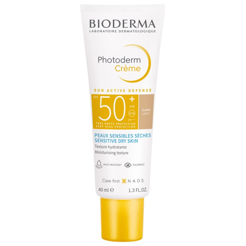 Bioderma Photoderm Crème SPF50+ teinte Claire 40ml