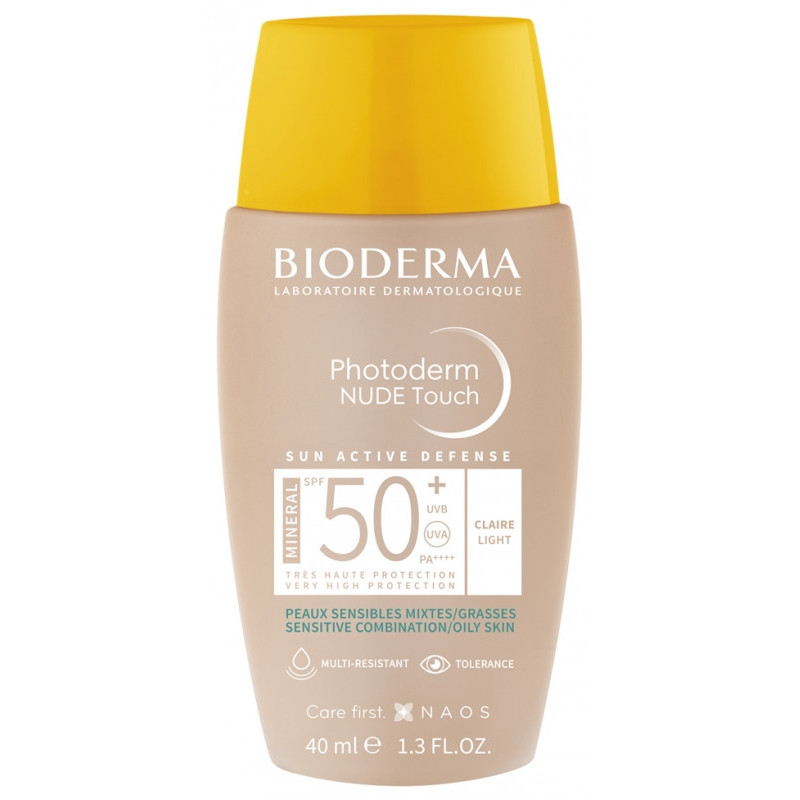 Bioderma Photoderm Nude Mineral SPF50+ clair 40ml