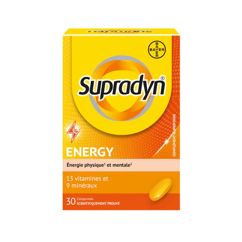 Supradyn Energy 30 comprimés