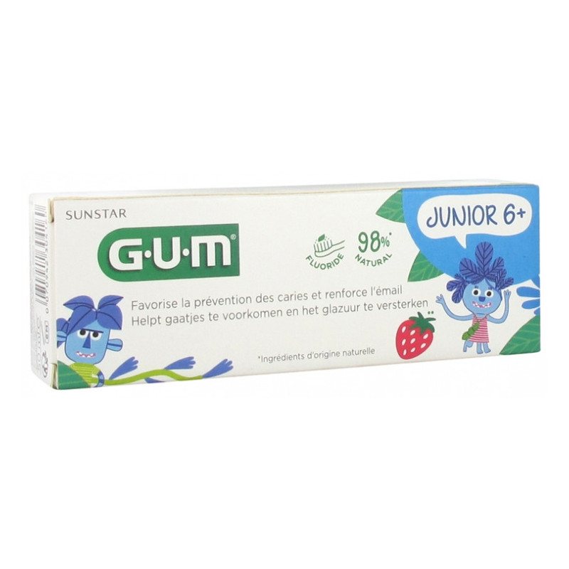 Gum junior dentifrice 50ml