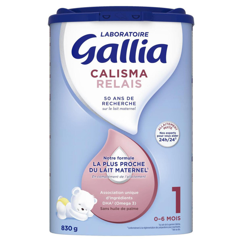 Gallia Calisma Relais 1er Âge 830g