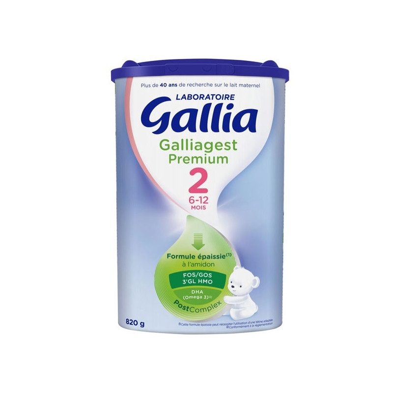 Gallia Gest Premium 2 poudre boîte 820g