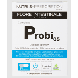 Nutri S-Prescription Probi05 Flore Intestinale 14 gélules