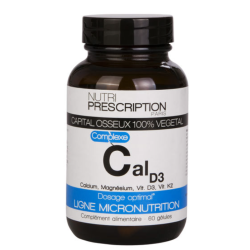 Nutri Prescription CalD3 Capital osseux vitD 60 gélules