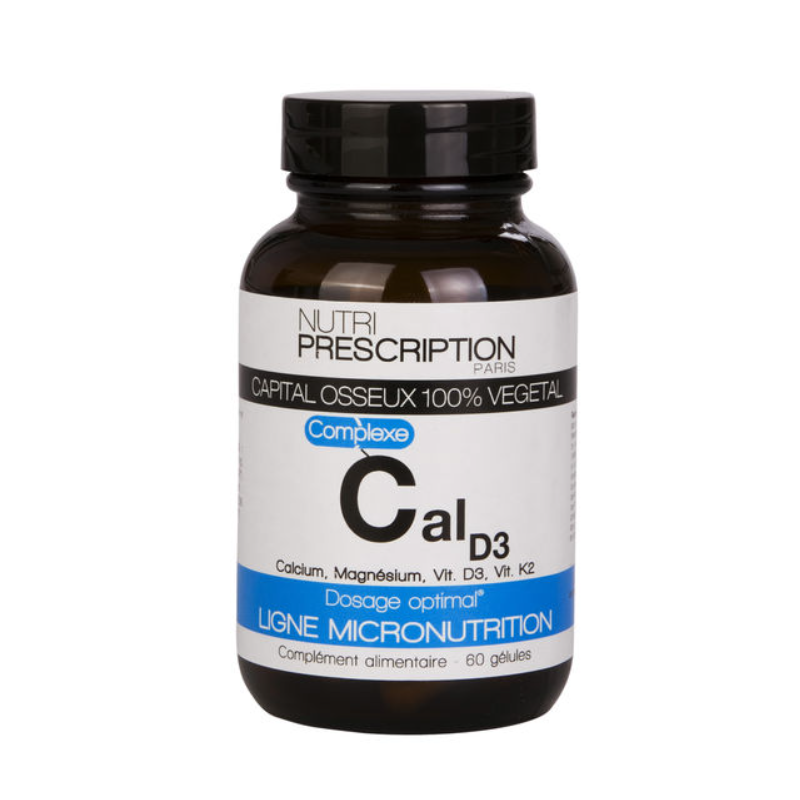 Nutri Prescription CalD3 Capital osseux vitD 60 gélules