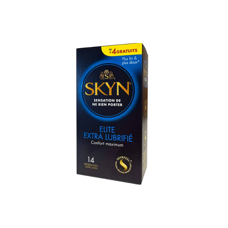 Manix Skyn Extra Lubrifié 10 + 4 préservatifs