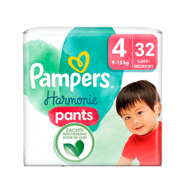 Pampers Harmonie Taille 4 Pants 32 couches