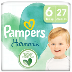 Pampers Harmonie Taille 6 27 couches