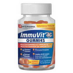Forte Pharma Pack ImmuVit 4G 30 gummies + 30 gratuits
