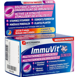 Forte Pharma Pack ImmuVit 4G Senior 30 comprimés + 30 gratuits