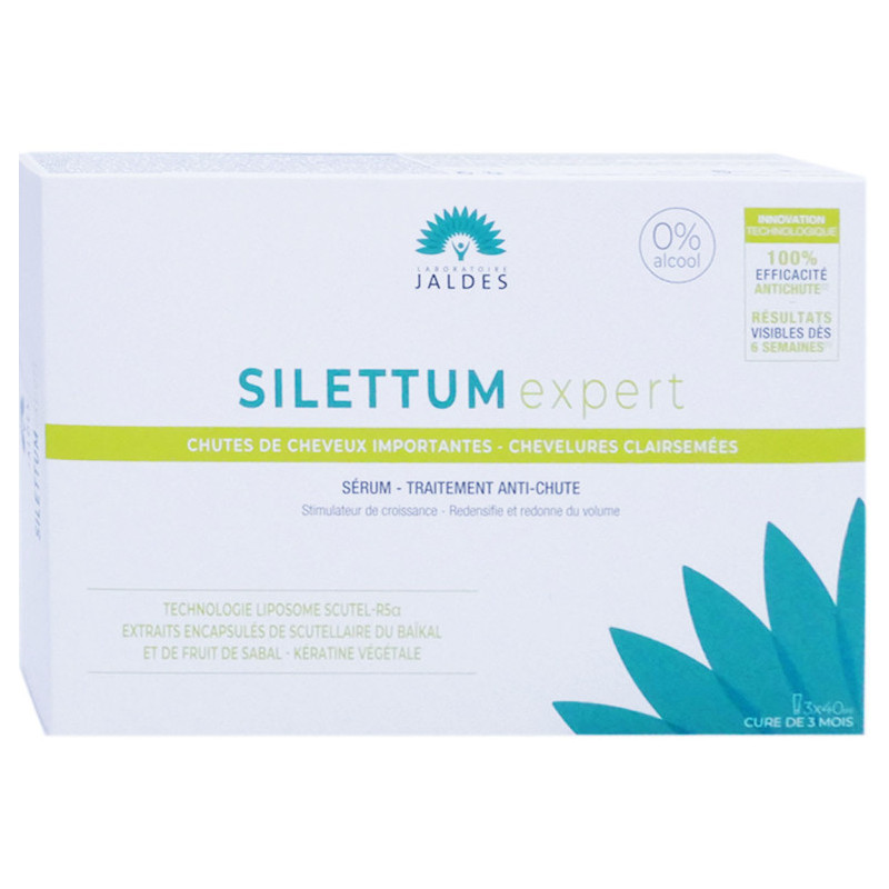Laboratoire Jaldes Pack Silettum sérum anti-chute 6x40ml + 3x40 gratuits