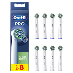 Oral B Cross Action Lot De 8 Brossettes