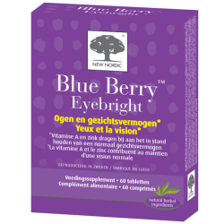 New Nordic Blue Berry Eyebright 60 comprimés
